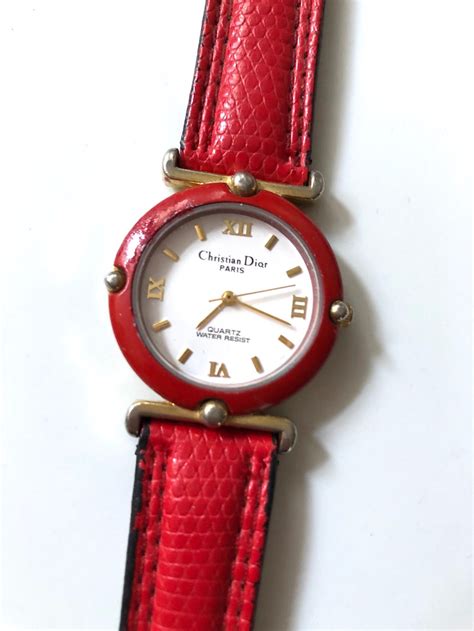 women's dior watch price|christian Dior vintage ladies watch.